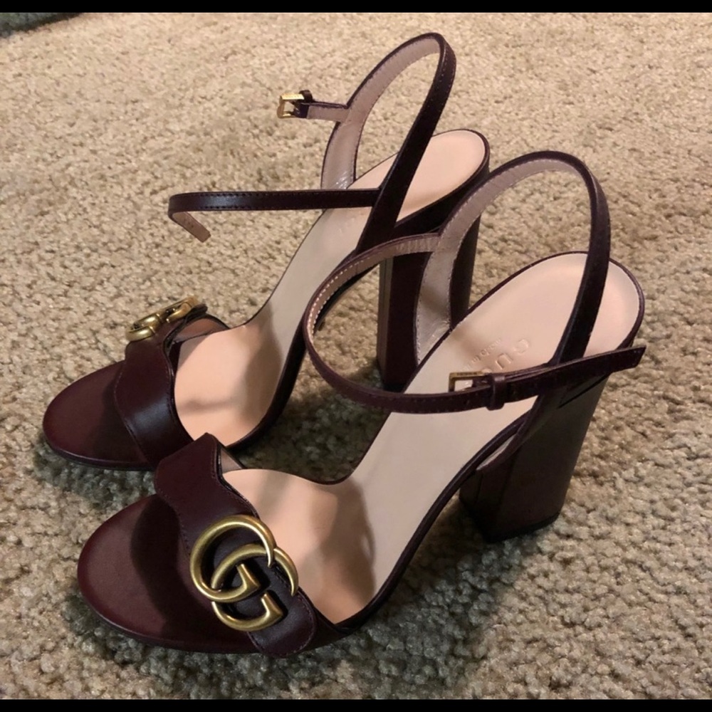 GUCCI  Marmont Sandals AUTHENTIC